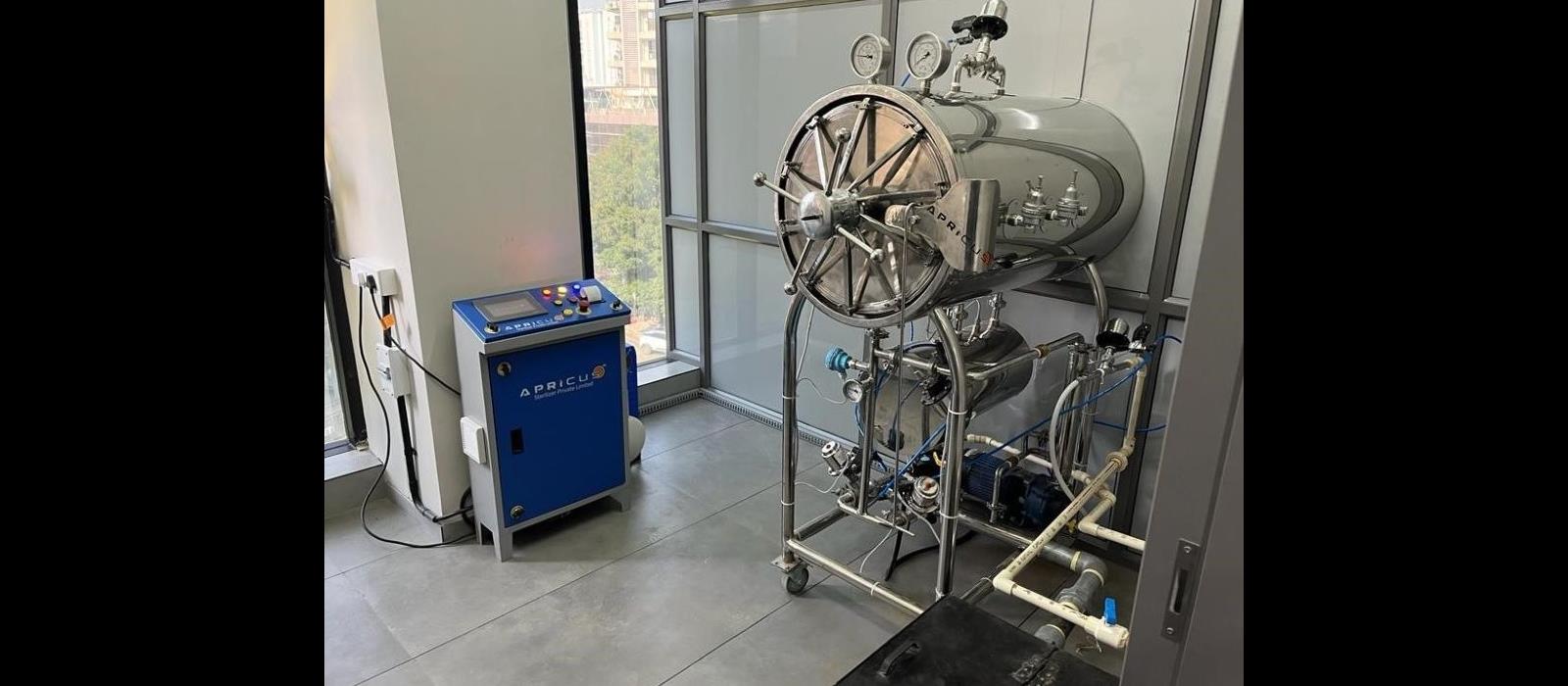 HORIZONTAL CYLINDRICAL STEAM STERILIZER